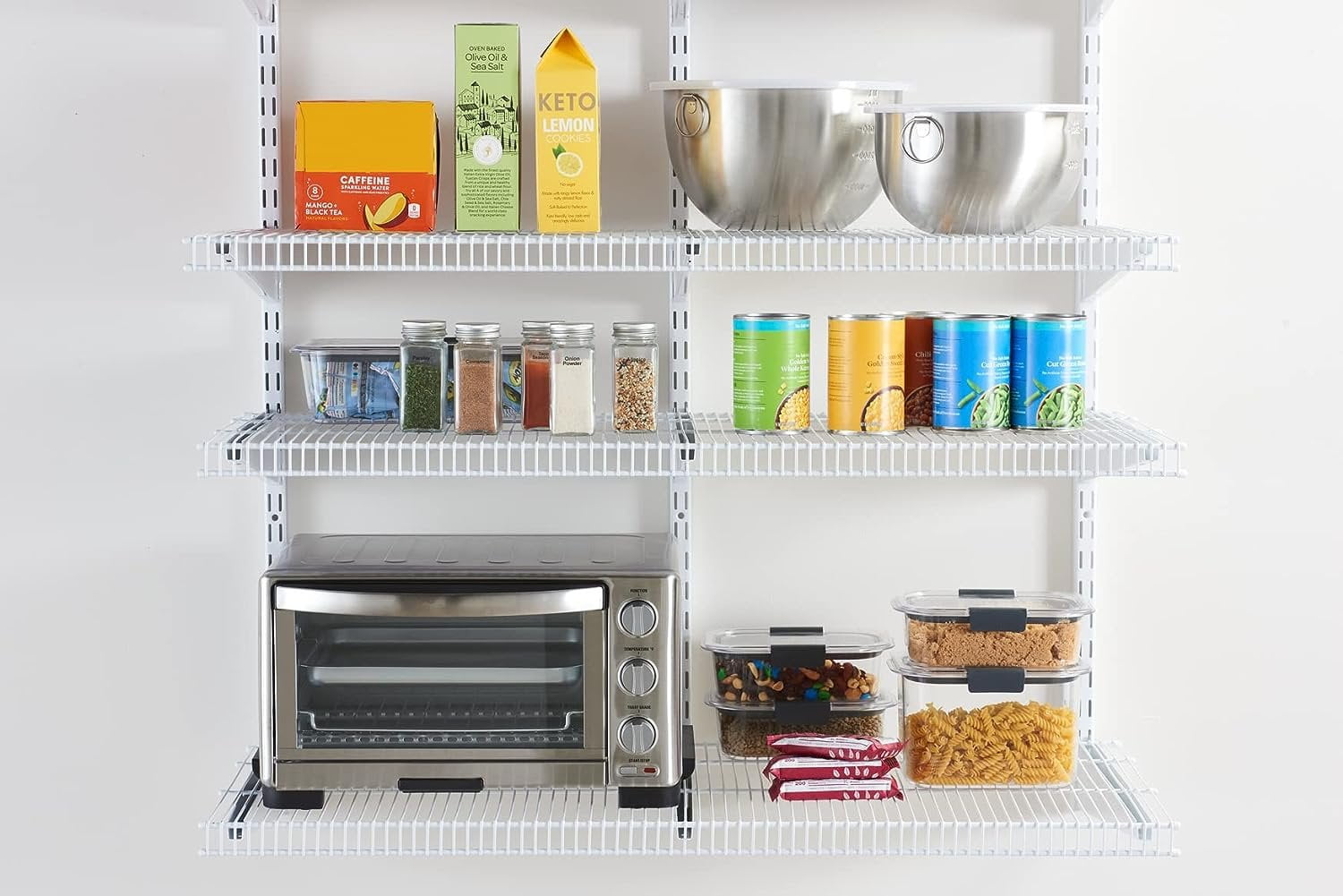 Kitchen Pantry Shelving Systems and Custom Pantry Storage Organizer -  Closets Plus Inc. Minnesota
