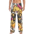 thumbnail image 2 of Goofa Cute Cat Cartoon Printed Soft Pajama Pants for Men, Wide Leg Comfy Casual Lounge Yoga Pants-Medium, 2 of 9