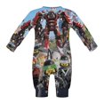 thumbnail image 5 of Ninjago Baby Onesie Romper Footless Infant Long Sleeve Jumpsuit for Boys Girls, 5 of 8