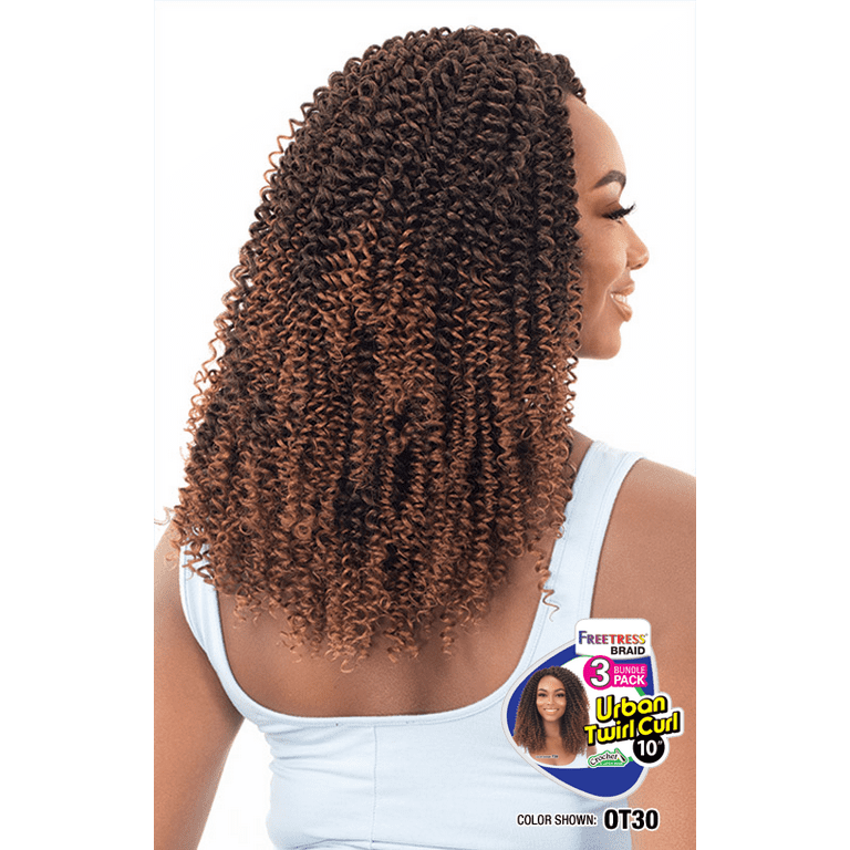 FREETRESS - 3X URBAN TWIRL CURL 10" - Walmart.com