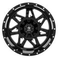 thumbnail image 5 of RBP 71R Avenger 22x12 8x180 BP / 4.75 BS -44mm Offset 124.1mm CB (Hub Centric) Gloss Black Wheel, 5 of 5