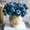 Blue, variant on LINASHI Artificial Flowers Artificial Rose 15 Heads Vintage Rose Valentine's Day Flowers for Home Table Centerpiece Holiday Party Decor
