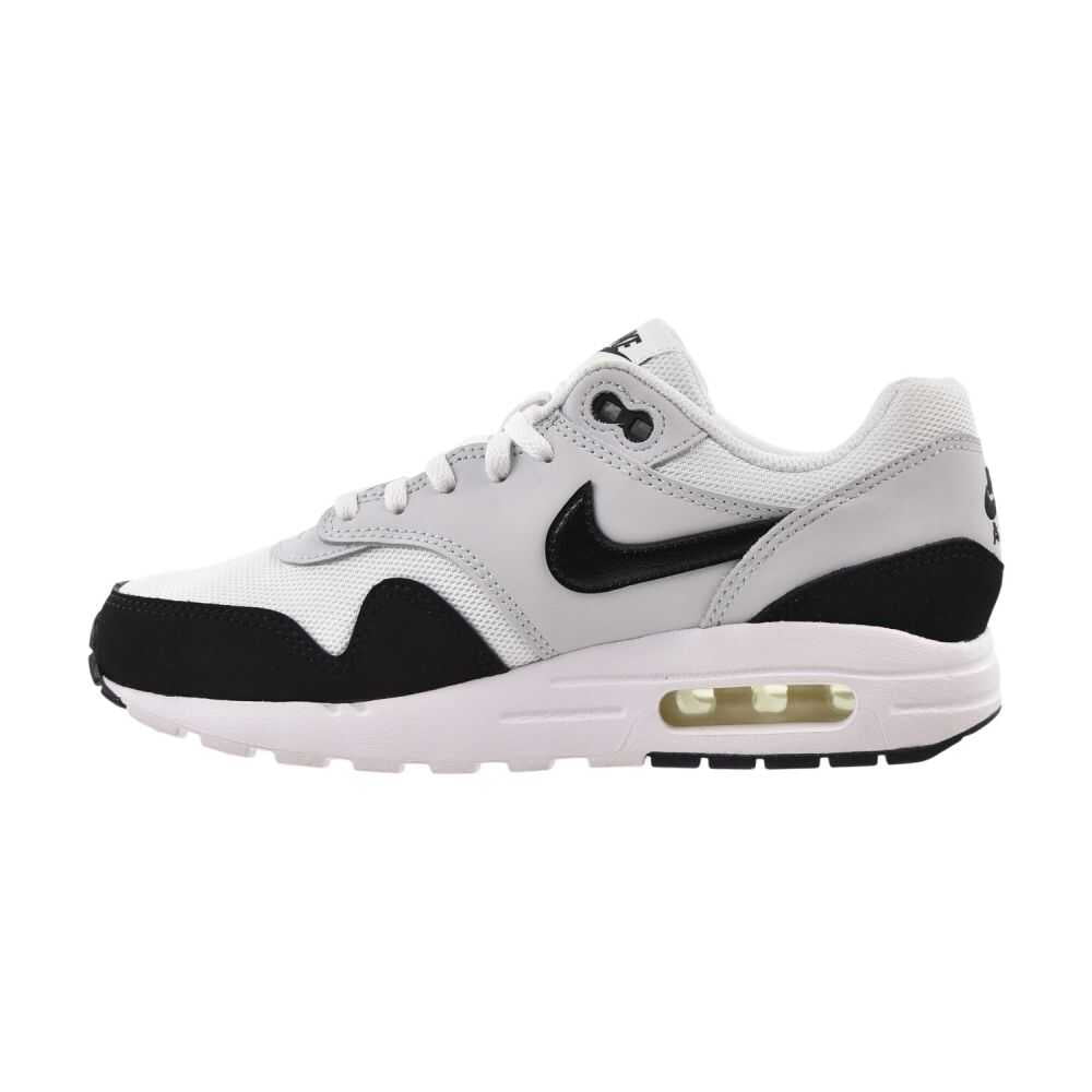 Big Kid's Nike Air Max 1 White/Black-Pure Platinum (DZ3307 106