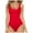 Red1, variant on GEWSEY Bodysuits for Women Scoop Neck Body Suits Sleeveless Double Lined Bodysuit Tank Top (Black, XL)