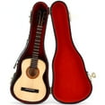 thumbnail image 2 of Guitar Model, Mini Musical Instrument Wooden Miniature Guitar Guitar Model Gift Wood Materials Musical Instrument Model Bedroom For Home, 2 of 8