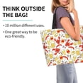 thumbnail image 2 of Disketp Crabs And Beer Bolsa Tote Estampada para Mujer, Bolso de Hombro y de Mano para Compras y Viajes, 2 of 8