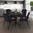 thumbnail image 6 of Regency Ace Vinyl Stack Chair (4 pack)- Black, 6 of 6