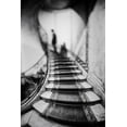 thumbnail image 2 of Ariel, Ariel 11x14 Black Ornate Wood Framed with Double Matting Museum Art Print Titled - Staircase, 2 of 4