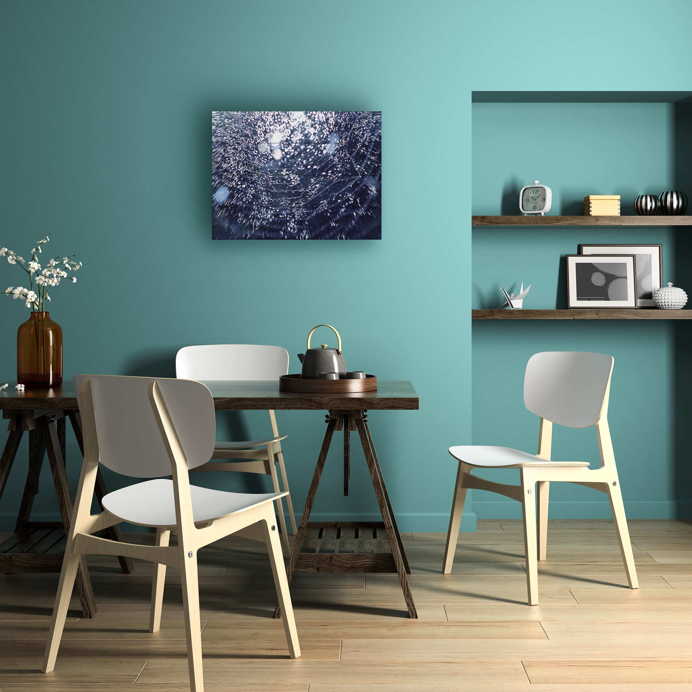 Trademark Fine Art '50 Shapes of Happiness' Wooden Wall Art Art by Beata Czyzowska Young