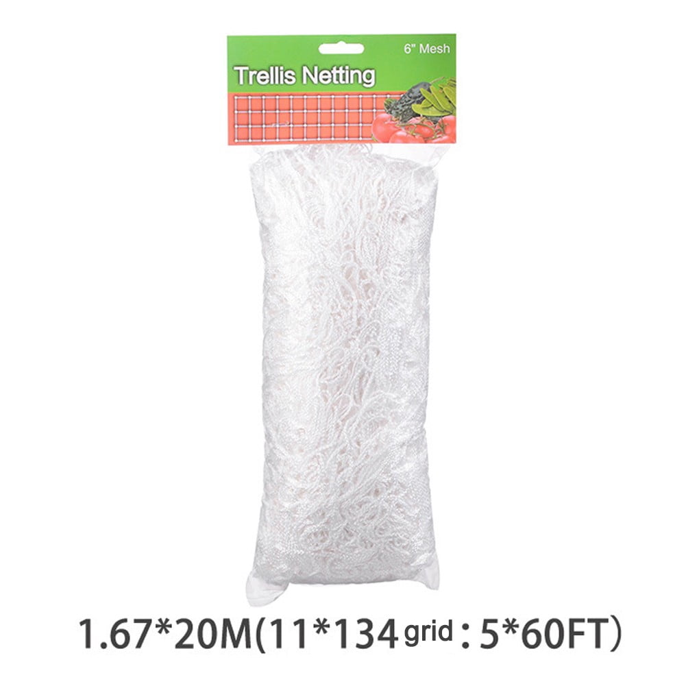 SPRING Garden Trellis Netting Compact Gardening Areas Durability Under Sunlight