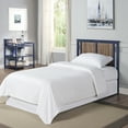 thumbnail image 5 of Suite Bebe Connelly Mini Crib with Mattress Pad, Midnight Blue & Vintage Walnut, 5 of 7