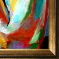 thumbnail image 3 of La Pastiche  Helena Wierzbicki 'Contemplative' Framed Fine Art Print - Blue, 3 of 4