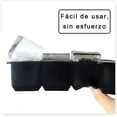 thumbnail image 3 of Moldes y Bandejas de Silicona para Hielo, Bandejas de Silicona Reutilizables, Moldes para Paletas con Tapa para Cubitos, Cócteles, Whisky, Fácil Liberación, Sin BPA (8 Cubos, 1 Pieza), 3 of 4