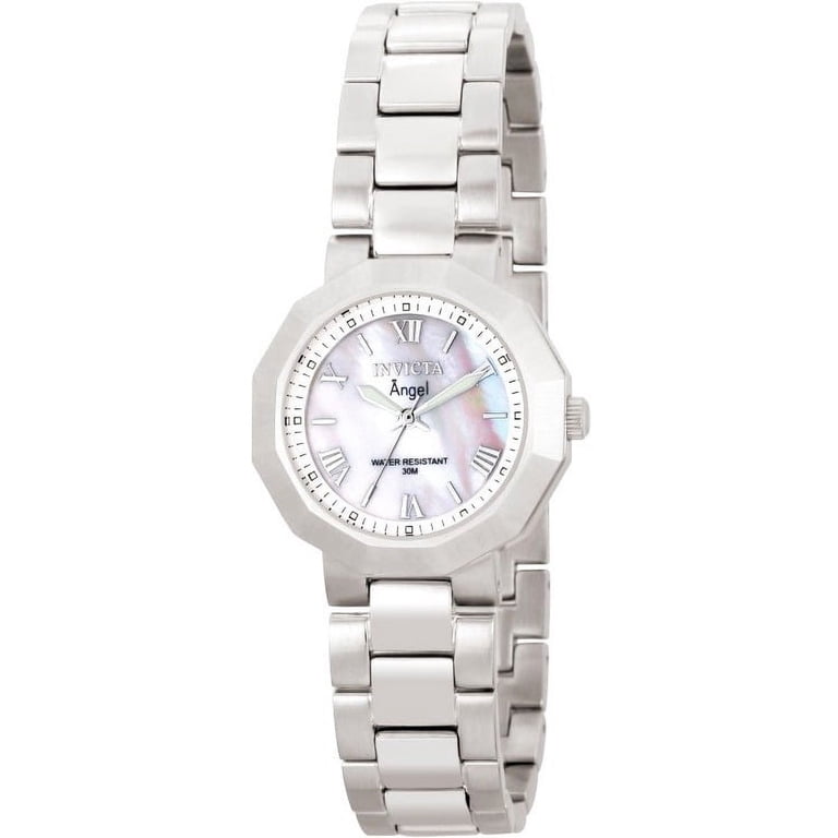 Invicta Angel womens watch Polygon Silver tone SS - Model 0542 Needs Battery Invicta Angel womens watch Polygon Silver tone SS - Model  main image 3