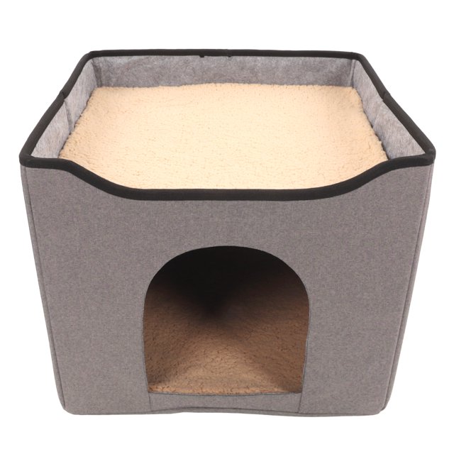 Cat House, Easy Installation Firm Squared Cat Villa For Home ANGGREK Otros