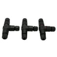 thumbnail image 4 of Conector de Cable de 3 vías resistente al agua, caja de conexiones de 4 núcleos, conector de Cable eléctrico IP68 impermeable para exteriores, 3 uds., 4 of 14