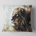 thumbnail image 2 of Designart Mystic Face - Animal Throw Pillow - 16x16, 2 of 5