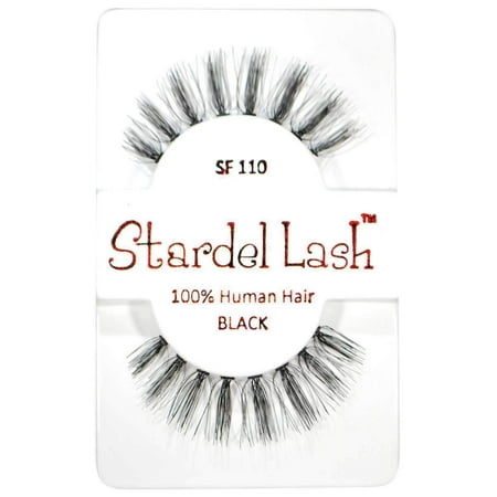 Stardel Lash 100 Human Hair Lashes Sf 110 Black Walmart Canada