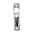 thumbnail image 3 of 2 Pcs Stainless Steel Boat Clam Cleat Rope Parts Sailing Accessories Hardware Inox 65 *18mm ,Convenient to Use, 3 of 6