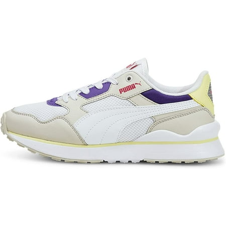 Big Kid's Puma R78 Future Nimbus Cloud/White-Violet (375691 06) - 4.5