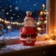 thumbnail image 4 of Decantador de Whisky con Forma de Botella de Papá Noel de 300 Ml, 4 of 6