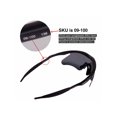thumbnail image 4 of Walleva Emerald Polarized Vented Replacement Lenses And Black Earsocks For Oakley M Frame Heater Sunglasses, 4 of 5