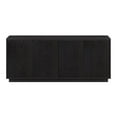 thumbnail image 6 of Pemberly Row Modern Transitional 57.13" Black Grain MDF TV Stand, 6 of 8