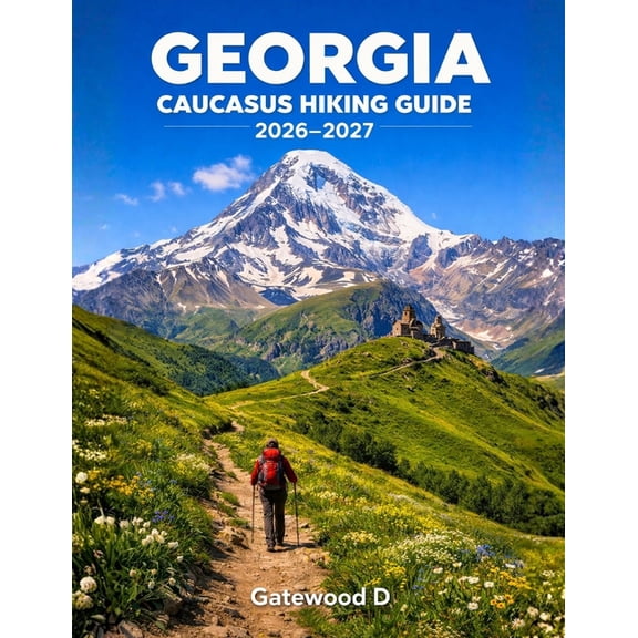 Georgia Caucasus Hiking Guide 2026 - 2027: Top Trails, Trekking Routes, Detailed Maps, Itineraries, National Parks, Back, (Paperback)