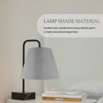 thumbnail image 2 of HINTRMENT Grey Lamp Shade Cover Diy Lampshade Making Kit Shape 1Pack, 2 of 5