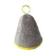 thumbnail image 3 of Accesorios para sombreros de fieltro Cómodo de llevar Turbante para el cabello Gorro de baño multiusos para bañarse Vaporarium Hombres y mujeres gris y amarillo, 3 of 9