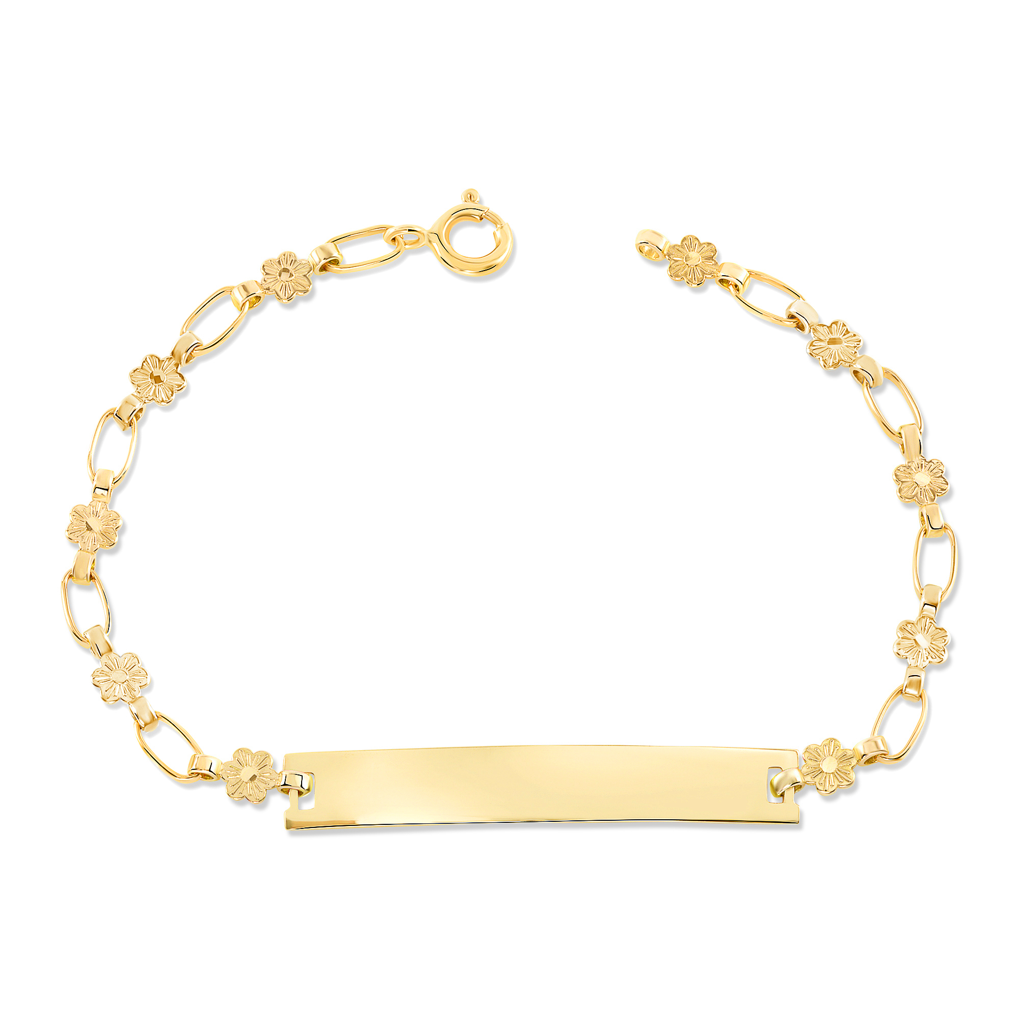 UNICORNJ 14K Gold Chain ID Bracelet 6 Italy