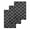 Black, variant on Black Morocco Kitchen Dish Towels for Drying Dishes Set of 4, Boho Vintage Quatrefoil Geometric Plaid Waffle Weave Microfiber Hand Tea Bathroom Towels Quick Dry & Absorbent Towel 15.7x23.6