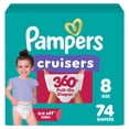 thumbnail image 1 of Couches Pampers Cruisers 360°, taille 8, 74 unités, 1 of 21