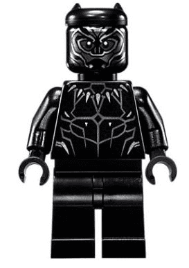 LEGO® MARVEL SUPER HEROES™ BLACK PANTHER Minifigure 100% LEGO Power Blaster! 
