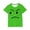 Green, variant on Toddler Girl 3T Clothing Kids Boys Girls Solid Color Funny Expression Print Short Sleeve Loose Comfortable T-Shirt Top Boys Summer Shirts