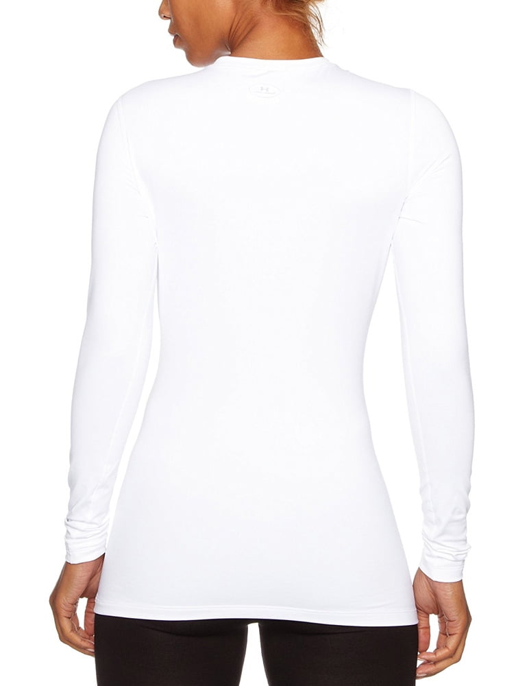 Under armour white long sleeve women's cheap