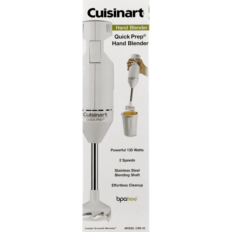 Cuisinart Quick Prep Stick Hand Blender CSB- 2 with stand . 2