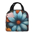 thumbnail image 1 of Easygdp Colorful Blooming Flowers Bolsa Térmica Premium - Tela Oxford Impermeable, Gran Capacidad, Bolsillo Frontal, Unisex para Trabajo, Escuela, Actividades al Aire Libre y Picnics, 1 of 8