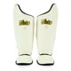 thumbnail image 2 of Espinilleras Fairtex SP8 Muay Thai Syntek de piel blanca, 2 of 5
