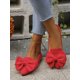thumbnail image 2 of Women's Fashionable Soft Comfortable Red Flat Shoes, Spring And Autumn Seasons Casual Peas Shoes With Shallow Mouth And Pointed Toe, Simple And Stylis, 2 of 4