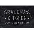 thumbnail image 2 of CAD Designs 32x23 White Modern Wood Framed Museum Art Print Titled - Grandmas Kitchen, 2 of 4