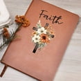 thumbnail image 4 of VKLU Faith Prayer Journal for Women, Antique Rustic Leather Notebook with Floral Cross Design, Inspirational Gratitude Diary for Daily Devotion & Bible Study, Boxed Christian Gift, 4 of 6