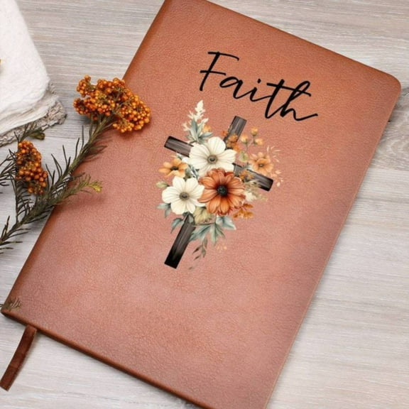 Clearance Notebook under $10,Gifts Leather Notebook Verse Writing Notebook For Women Men Inspirational Gift For Friends Family Personalized Leather Prayer Journal