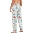 thumbnail image 5 of GZHJMY Men's Pajama Pants Pjs Bottoms with Pockets, Christmas New Year Birthday Valentine's Day Gifts, XX-Large, 5 of 7