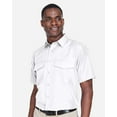 thumbnail image 2 of Harriton M580 Men's Key West Short Sleeve Performance Staff Shirt-White-XL, 2 of 3