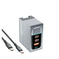 thumbnail image 1 of 100W GaN Charger QC4.0 PD 67W 65W PPS Display Portable Multi USB Type C Fast Charger For Laptop Tablet ,Universal Compatibility, 1 of 7