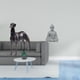 thumbnail image 2 of Figura De Resina De Perro, Mono, Buda, Animal, Decoración Del Hogar, Centro De Mesa, Escultura De Escritorio, Sala De Estar, Hotel, Navidad, Budista, Miniatura Coleccionable, Escultura De Sun, 2 of 8
