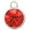 Red, variant on Delight Jewelry Silver-tone 10mm Clear AB Crystal Drop - Large Goldtone Crystal Initial - A - Charm Necklace, 17.5" 2"