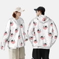 thumbnail image 4 of Balery Umbrella Cat Men's Women's UPF 50+ Sun Protection Lightweight Hoodie Performance Long Sleeve Shirt for Fishing Running-Large, 4 of 7