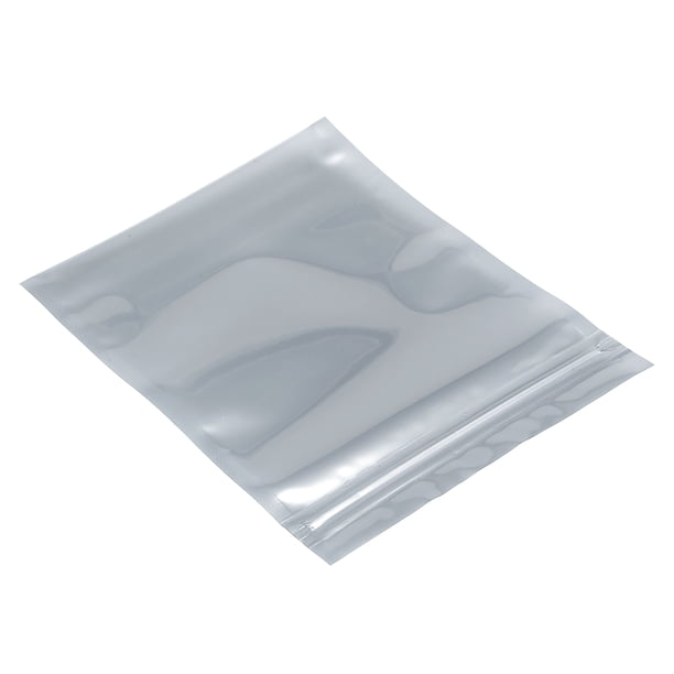 100PCS Bolsa de Blindaje Anti-Estática Translúcida Reutilizable 120x150mm(4.7x5.9 pulgadas)